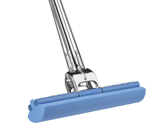 Roll-O-Matic® roller mop originale in spugna e acciaio inossidabile